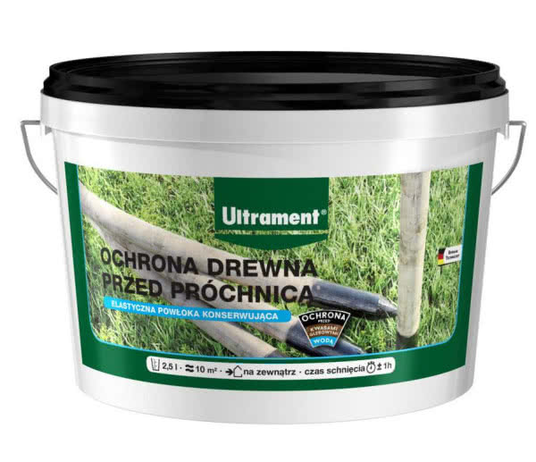 Ochrona drewna przed próchnicą - preparat Ultrament