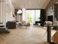 Panele winylowe SPC na ścianie: trwałe i stylowe rozwiązanie
