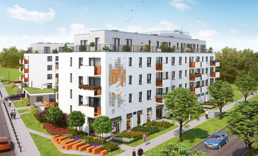 Wrocławskie osiedle Komedy wykorzysta łączniki Schöck Isokorb®