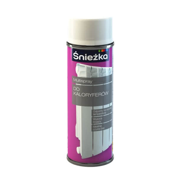 Lakier Śnieżka Multispray do kaloryferów