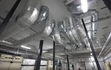 Izolacja okrągłych i prostokątnych przewodów HVAC
