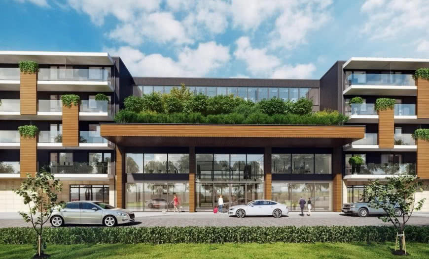 Łączniki Schöck Isokorb wykorzystane w aparthotelu Varsovia