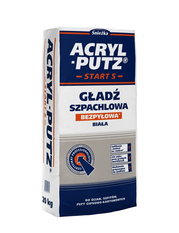 Gładź szpachlowa Acryl-Putz START S