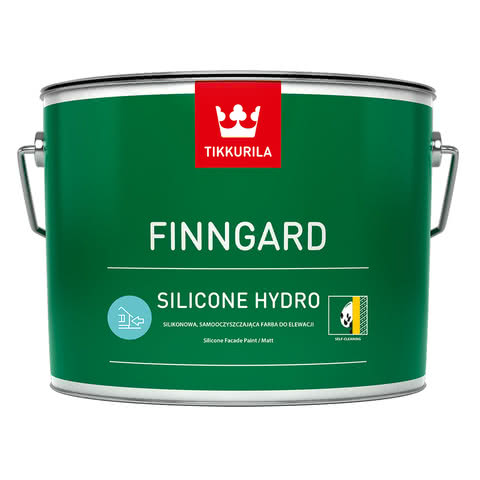 Elewacyjna farba silikonowa Tikkurila Finngard Silicone Hydro