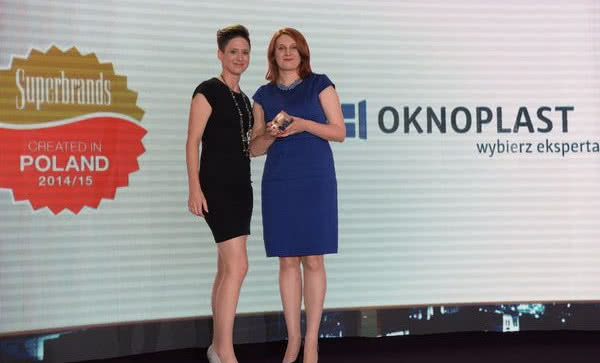 Wyróżnienie Created in Poland Superbrands dla OKNOPLAST