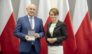 Leszek Gierszewski nagrodzony medalem 100-lecia Odzyskania Niepodległości
